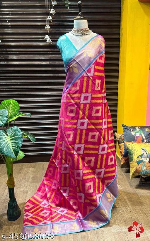 Ikkat Pochampally saree