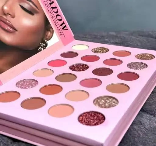 4in1 Book-Stylee Foldable Makeup Eyeshadow Palette Set | Portable& Long Lasting Eyeshadow Makeup Pallette