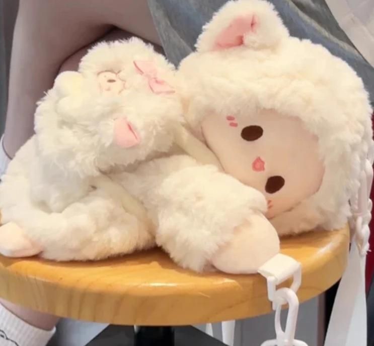 Cute Lamb Plush Bag ( Small )