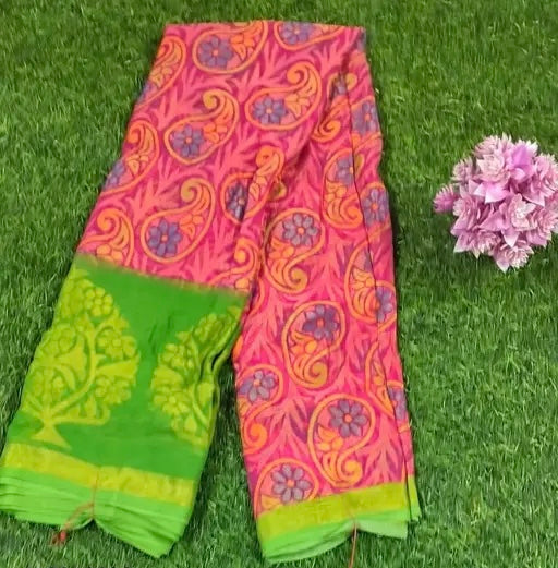 Pure Chiffon Braso Printed party wear