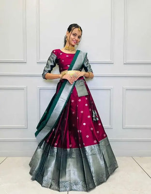 South Indian Style Half Saree